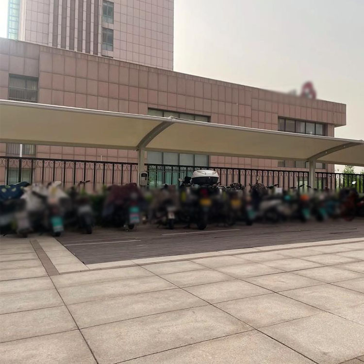 惠州膜结构电动车棚