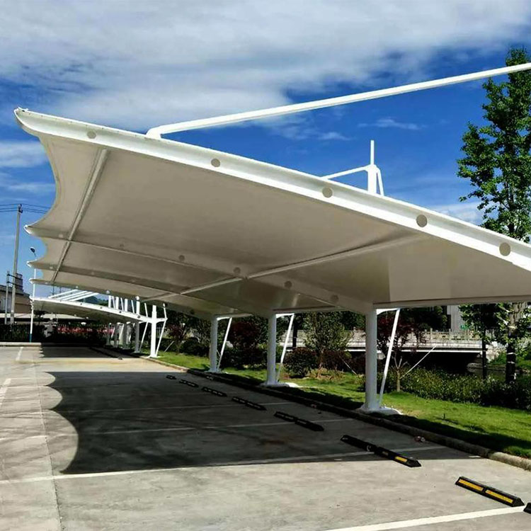 惠州膜结构汽车棚