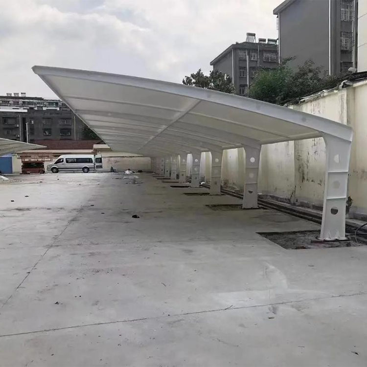 惠州膜结构汽车棚