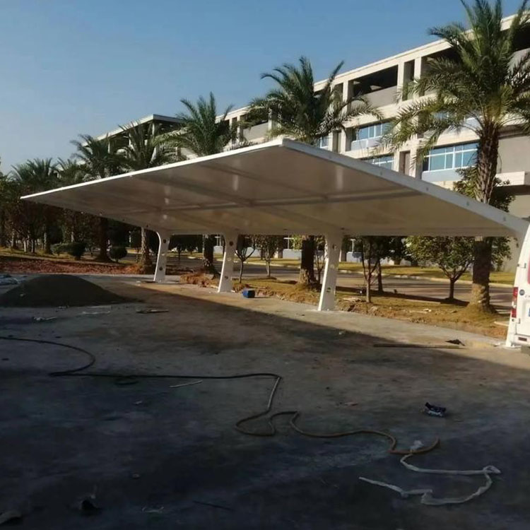 惠州膜结构汽车棚